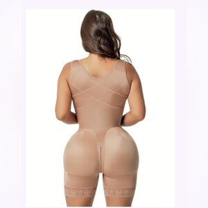 Stage 2 BBL Faja: Colombian Post-Surgery Shapewear with Built-in Bra